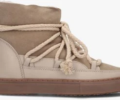 Inuikii classic bottes fourrure en taupe